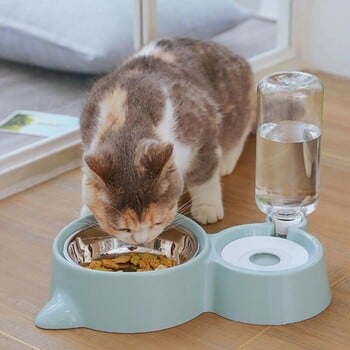 Blue Pet Dog Cat Bowl Σιντριβάνι Αυτόματη τροφοδοσία νερού Δοχείο τροφοδοσίας για γάτες σκύλους που πίνουν είδη κατοικίδιων ζώων