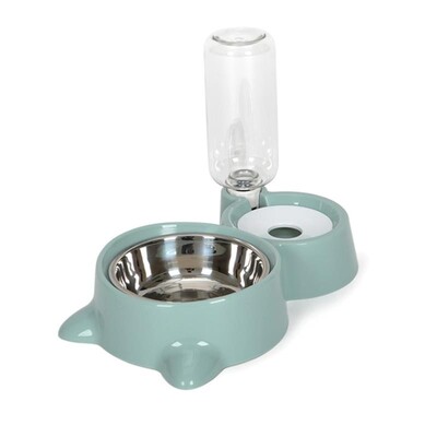 Blue Pet Dog Cat Bowl Σιντριβάνι Αυτόματη τροφοδοσία νερού Δοχείο τροφοδοσίας για γάτες σκύλους που πίνουν είδη κατοικίδιων ζώων