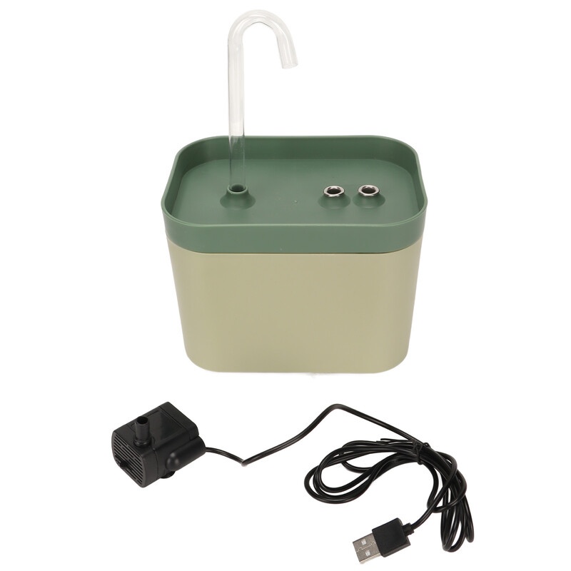 Kassi purskkaev 1,5 l suure mahutavusega automaatne tsükkel Ultra vaikne kassi veeautomaat koertele kassidele