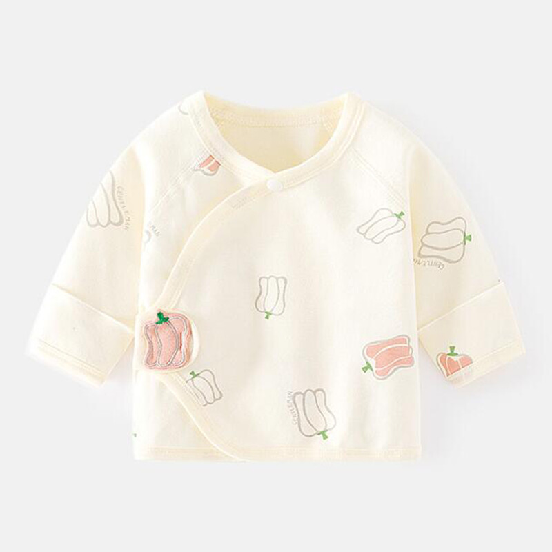 Beebitüdrukute t-särk pikkade varrukatega 100% puuvillane kevad suvi sügis talv vastsündinu riided haigla 0-3 kuud beebipoisi topid särgid