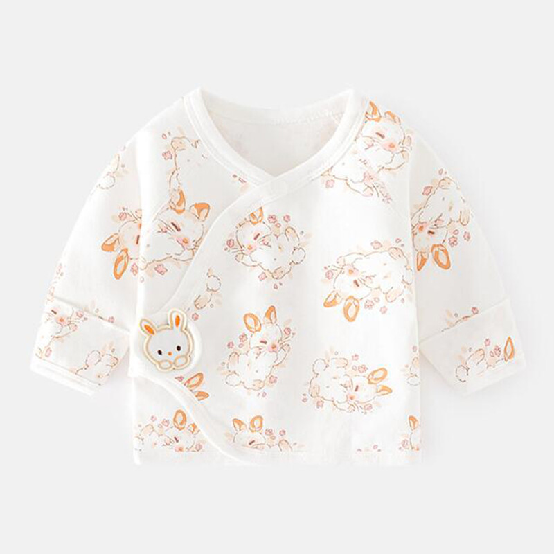 Beebitüdrukute t-särk pikkade varrukatega 100% puuvillane kevad suvi sügis talv vastsündinu riided haigla 0-3 kuud beebipoisi topid särgid