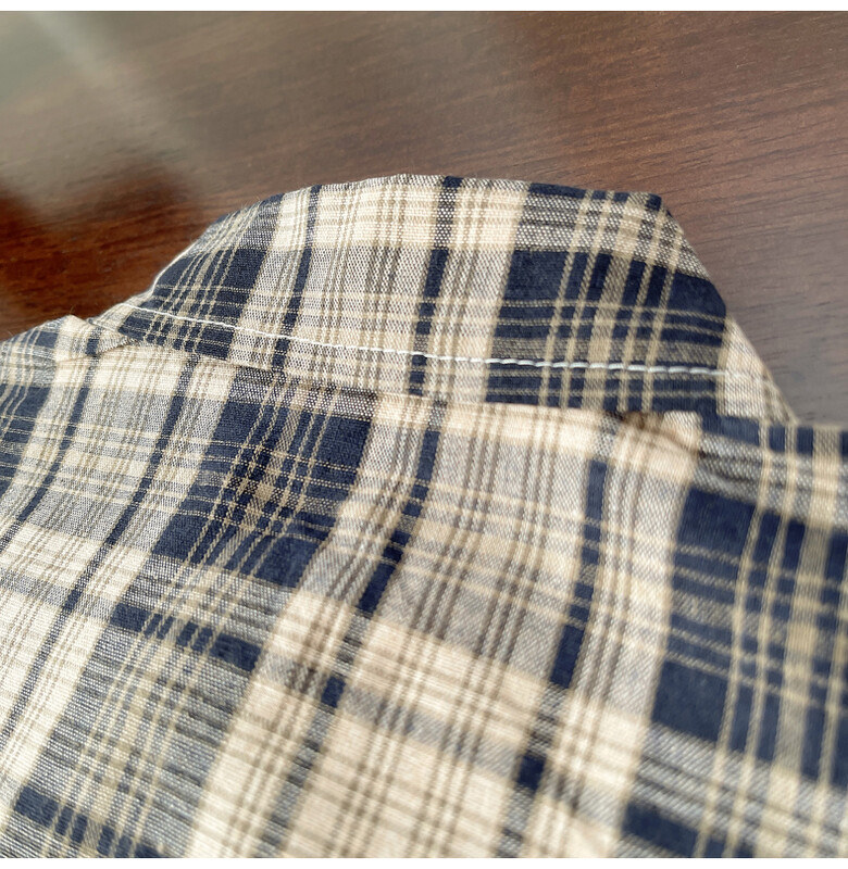 IENENS väikelaste beebisärk Õhukesed riided Kevadriided Imikutele poiste ruuduline puuvillased topid 1 2 3 4 aastane laste pikkade varrukatega särk