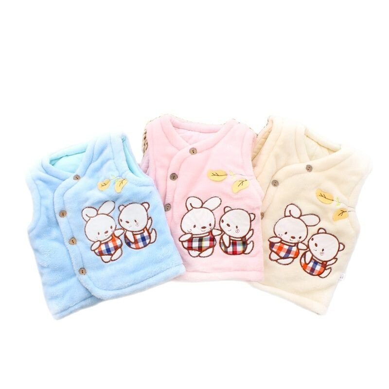 0-2Y talvine vastsündinu vest karusnaha beebi vest jakk Laste jakid tüdrukutele poisid lapsed riided kasukas jope varrukateta väikelaps