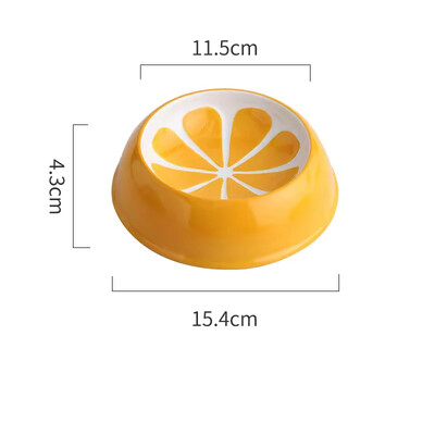 4 armsat disaini lemmiklooma keraamika kauss arbuusi maasika kujuga kassitoidukauss väike koer värviline vee tarnijad