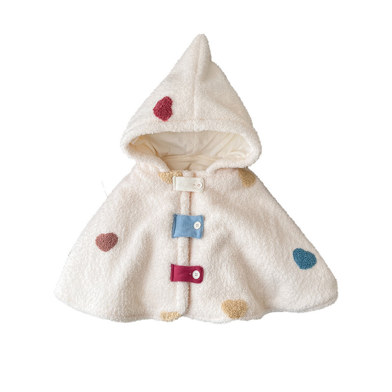 Talvine beebitüdruku riided mood mitmekülgsed armsad beebi talveriided, magusad isikupärastatud jope sametine tuulekindel mantel Mugav mantel