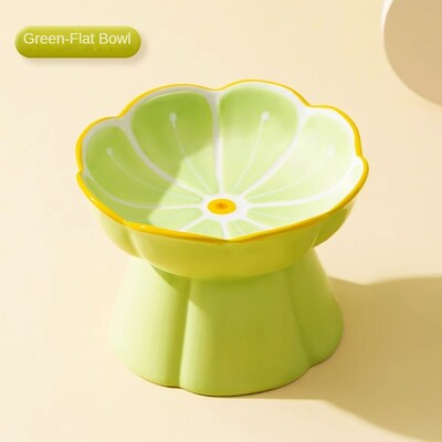 Jaapani stiilis kassikauss keraamiline topeltkauss koputusvastane toidukauss koerakauss kassi joogikauss automaatne jooginõu lemmikloomatarbed