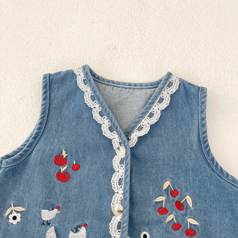 Sügise uued beebiriided, 0-4 aastane emane beebi, pitsiga tikitud vest teksatops