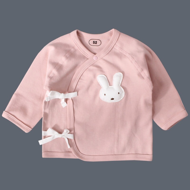 Vastsündinu poolselja jope kevadel ja suvel õhukesest puhtast puuvillast vastsündinu 0–13 kuu vanustele beebidele ja munkrirõivad