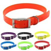 JanPet Fashion TPU Dog Pet Collars Υψηλής ποιότητας αδιάβροχο αποσμητικό Ανθεκτικό στη βρωμιά Εύκολο καθάρισμα κολάρα 10 Χρώματα Προϊόντα Pet