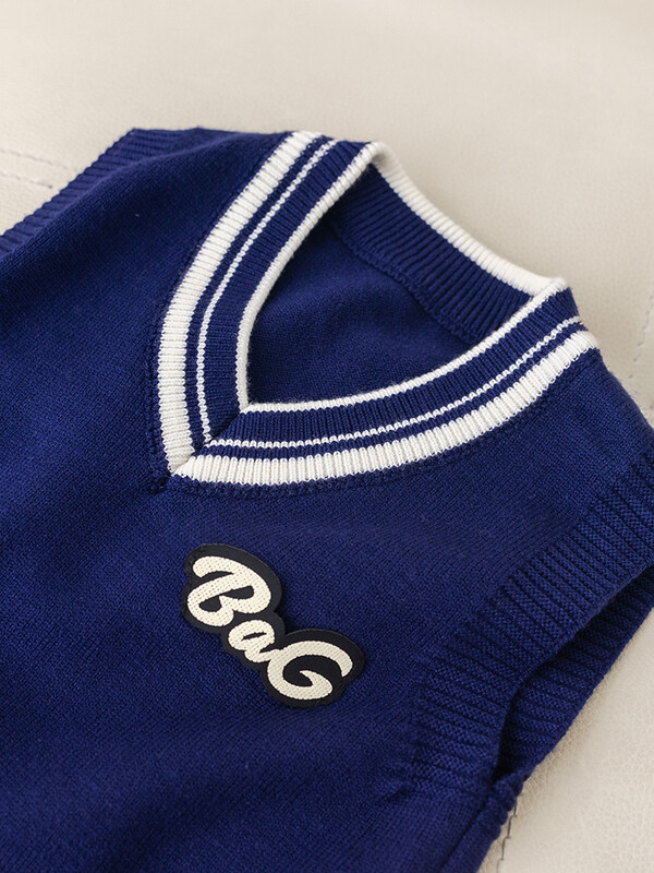 Φθινοπωρινό χειμωνιάτικο μωρό πλεκτό γιλέκο παιδικό πουλόβερ για αγόρια Πουλόβερ με λαιμόκοψη νήπιο κορίτσι casual πανωφόρι νέο στυλ