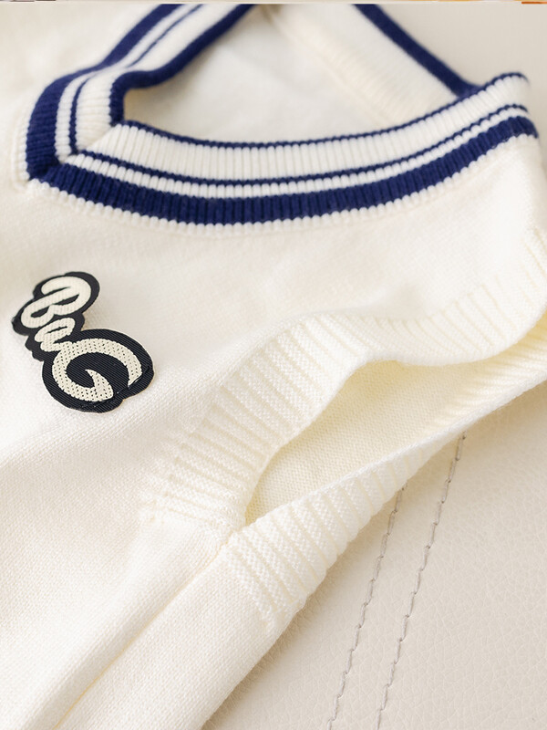 Φθινοπωρινό χειμωνιάτικο μωρό πλεκτό γιλέκο παιδικό πουλόβερ για αγόρια Πουλόβερ με λαιμόκοψη νήπιο κορίτσι casual πανωφόρι νέο στυλ