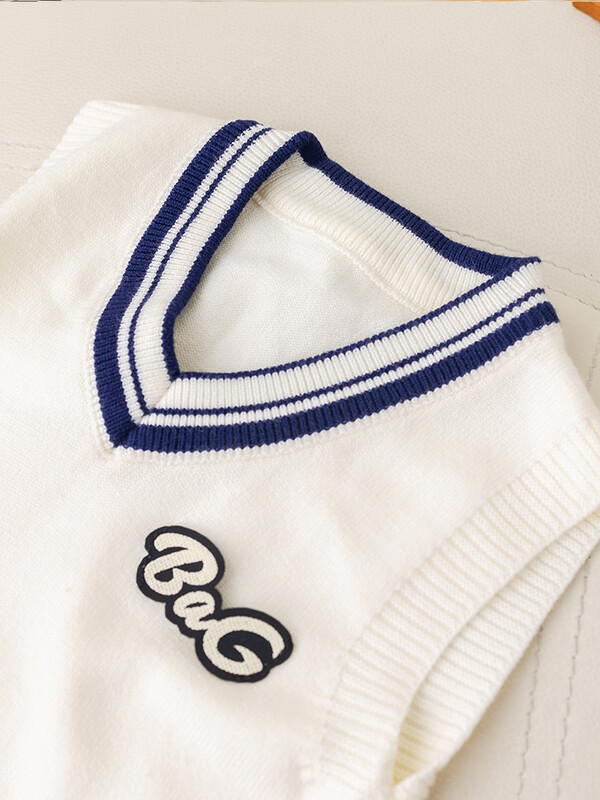 Φθινοπωρινό χειμωνιάτικο μωρό πλεκτό γιλέκο παιδικό πουλόβερ για αγόρια Πουλόβερ με λαιμόκοψη νήπιο κορίτσι casual πανωφόρι νέο στυλ