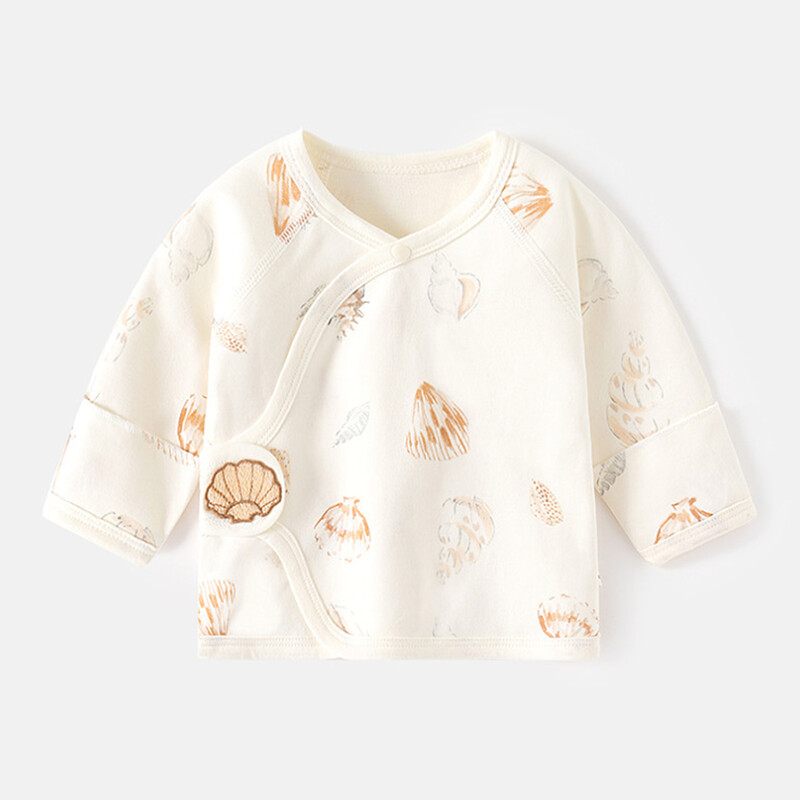 Mazuļu meiteņu T krekls ar garām piedurknēm Kokvilnas pavasara rudens ziemas dzīvnieku apdrukas slimnīcas jaundzimušo apģērbs 0-3 mēn.