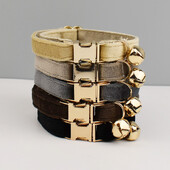 Személyre szabott bársony macskanyakörv Luxus macskanyakörv INS Wind Velvet macskanyakörv Személyre szabott macskanyakörv névtáblával csengő csokornyakkendő