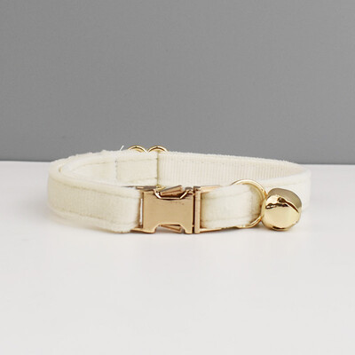 Személyre szabott bársony macskanyakörv Luxus macskanyakörv INS Wind Velvet macskanyakörv Személyre szabott macskanyakörv névtáblával csengő csokornyakkendő