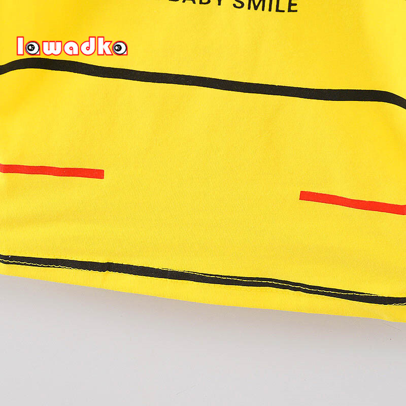 Lawadka 6-24M Καλοκαιρινό βρεφικό μπλουζάκι για αγόρια Ριγέ Αθλητικά Βρεφικά Μπλουζάκια Κορυφαία κοντομάνικα μπλουζάκια για αγόρια Βαμβακερά ρούχα για νήπια 2022