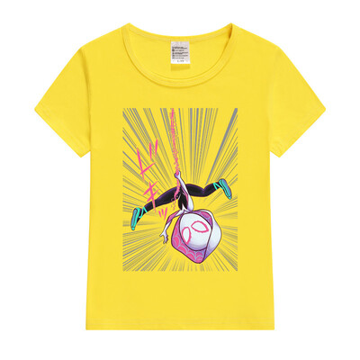 Multifilmi ämblikkummitus armas beebi ämblik tüdruk multifilm kummitus Laste T-särk Laste superkangelane Laste Sonic tops Mood Beebi topid