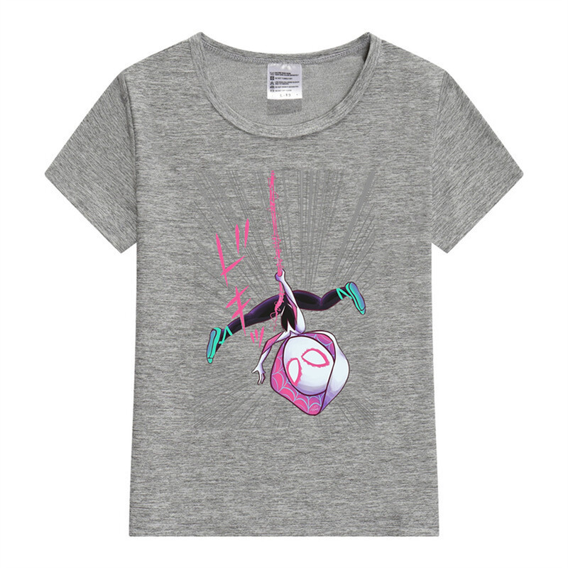 Multifilmi ämblikkummitus armas beebi ämblik tüdruk multifilm kummitus Laste T-särk Laste superkangelane Laste Sonic tops Mood Beebi topid