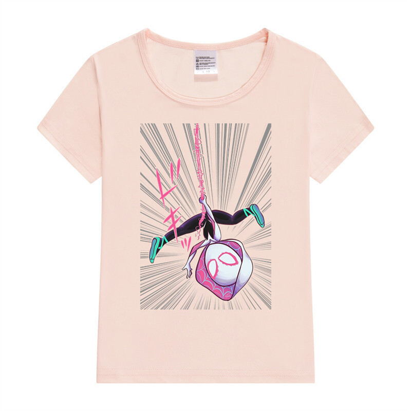 Multifilmi ämblikkummitus armas beebi ämblik tüdruk multifilm kummitus Laste T-särk Laste superkangelane Laste Sonic tops Mood Beebi topid