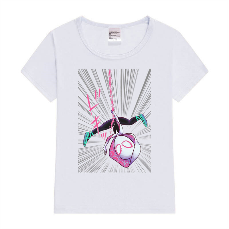 Multifilmi ämblikkummitus armas beebi ämblik tüdruk multifilm kummitus Laste T-särk Laste superkangelane Laste Sonic tops Mood Beebi topid