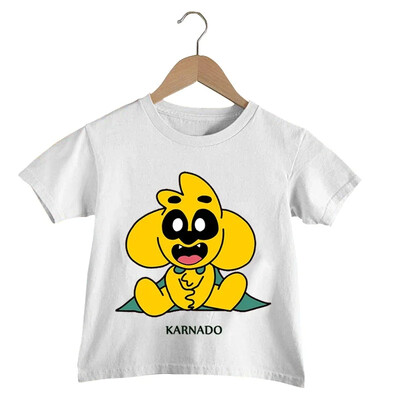 Y2k Harajuku Anime lányok póló Rajzfilm áru Camiseta Nyári divat Gyerekruhák Vicces grafika felső póló Baby Boys utcai ruházat