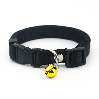 Κολάρο γάτας, βαμβακερό διάφραγμα με κουδούνι, πόρπη για γαμήλια κολάρο για κορίτσι αγόρι γάτες και μικρά σκυλιά, ρυθμιζόμενα προμήθειες για κατοικίδια