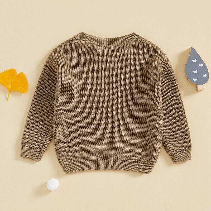 Zīdainim, zēnam, meitenei, trikotāžas džemperis, zoss, izšūšana, apkakle ar garām piedurknēm, džemperis Trikotāžas krekls rudens ziemas drēbes