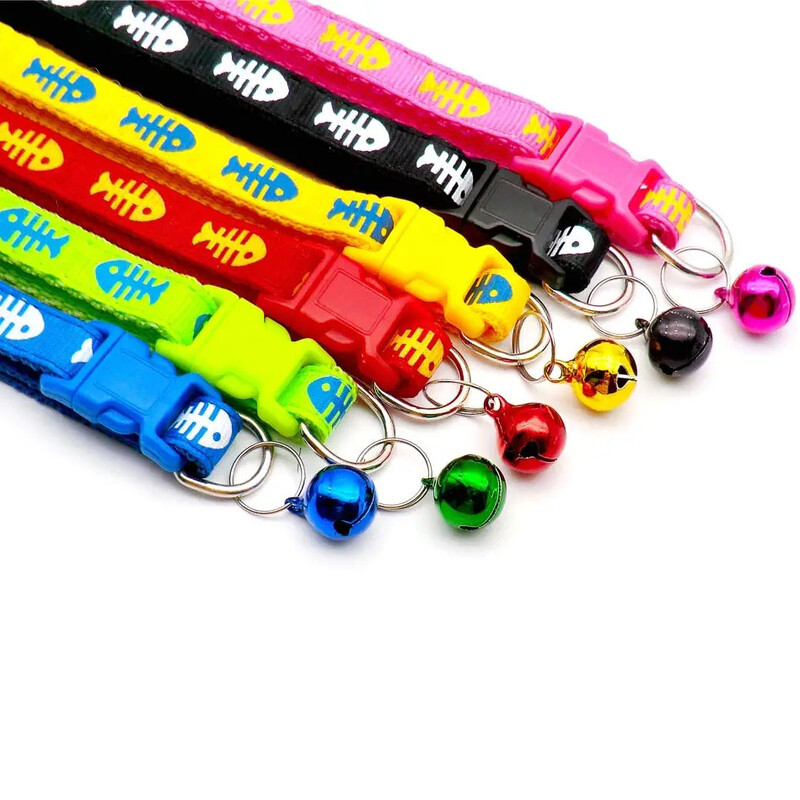 Breakaway kaķu kaklasiksnas ar zvaniņu Jauki personalizēti mājdzīvnieku kaķu kaklasiksnas kaķiem Luksusa kaķu aksesuāri Suņu kaklasiksnas maziem suņiem