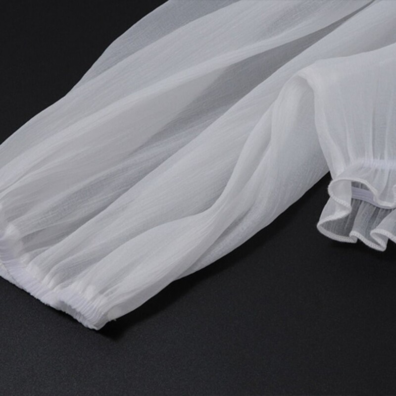 Modes volānu mežģīņu T-krekls Pulovers Slim Fit T-krekls ar īsām piedurknēm Streetwear Chic Bowk Y2K Crop Top Holiday