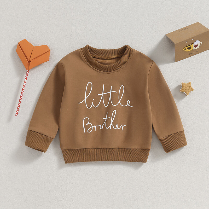 0-3 G maziem bērniem, zīdaiņiem, meitenēm, zēniem, ikdienas džemperi, topi ar garām piedurknēm, izgriezuma džemperis ar burtiem, rudens apģērbi meitenēm, zēniem