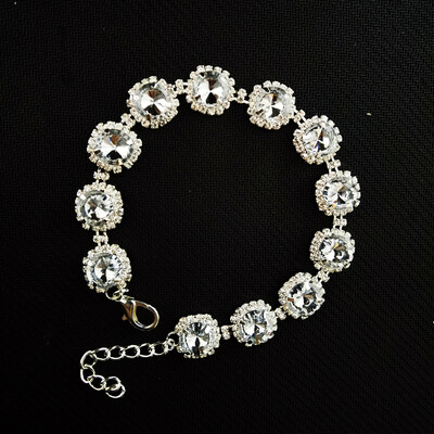 Luksusa Bling Crystal Rhinestone suņu kaķa kaklarota apkakle, regulējama kaķa spīdīga kaklarota rotaslietas mājdzīvniekiem kāzu apģērbu aksesuāri