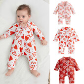 Mazuļu guļamveļa zīdaiņu guļamveļa 1 daļīgā kombinezonā ar garām piedurknēm