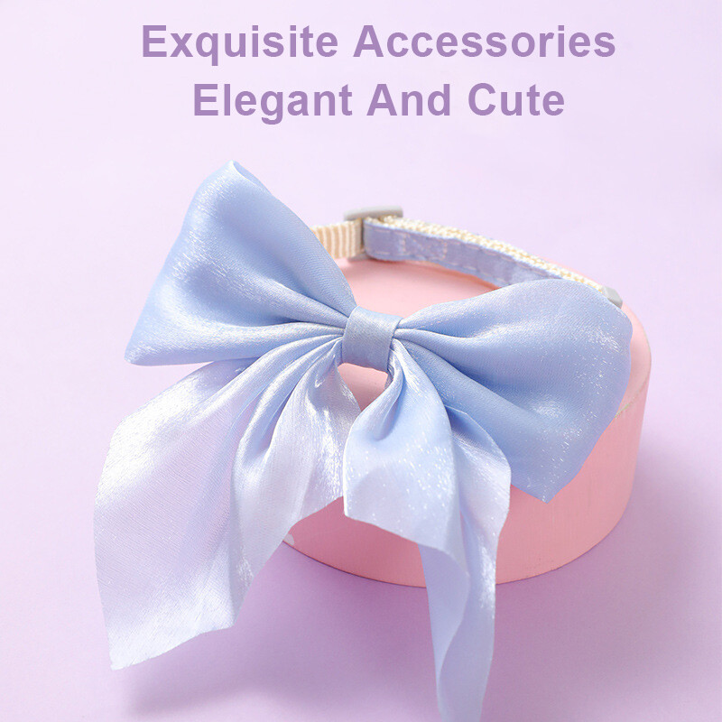 Macskanyakörv Állítható kisállat csokornyakkendő nyakörv kis macskáknak kutyáknak divatos cica nyakkendő csat nyaklánc kisállat kiegészítők