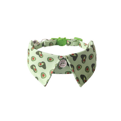 Fruit Cat Tuxedo Collar Gato Bandana Bowknot Collier Chain Dog Bowtie Pet Collar Quick Release for Birthday Официален костюм