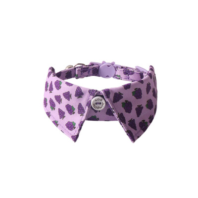 Fruit Cat Tuxedo Collar Gato Bandana Bowknot Collier Chain Dog Bowtie Pet Collar Quick Release for Birthday Официален костюм