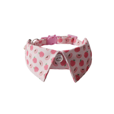 Fruit Cat Tuxedo Collar Gato Bandana Bowknot Collier Chain Dog Bowtie Pet Collar Quick Release for Birthday Официален костюм