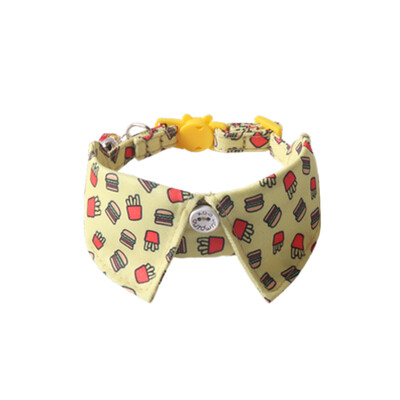Fruit Cat Tuxedo Collar Gato Bandana Bowknot Collier Chain Dog Bowtie Pet Collar Quick Release for Birthday Официален костюм