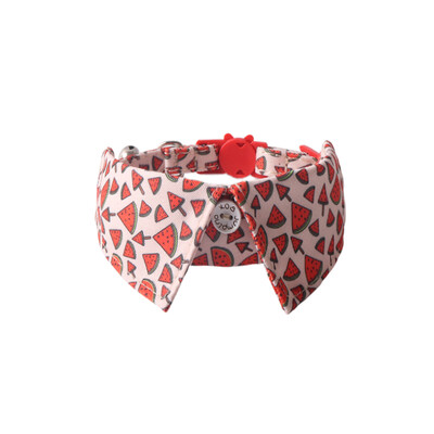 Fruit Cat Tuxedo Collar Gato Bandana Bowknot Collier Chain Dog Bowtie Pet Collar Quick Release for Birthday Официален костюм