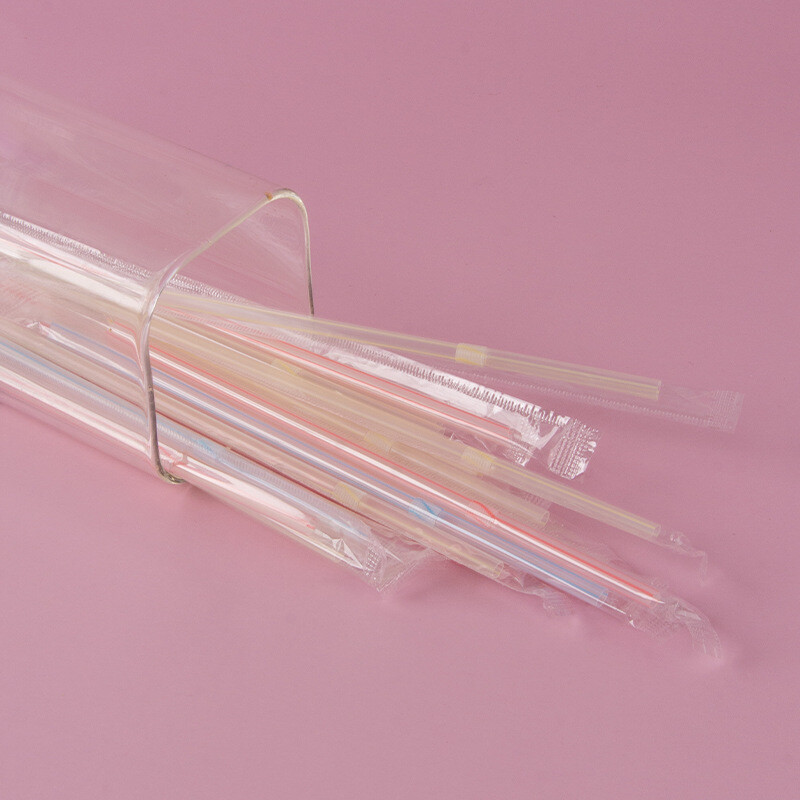 Dvigubi vaikiški šiaudeliai reklamuoja kalcio jogurto pieno gėrimą speciali kola 120vnt didelės pakuotės smailūs lankstomi plastikiniai šiaudeliai