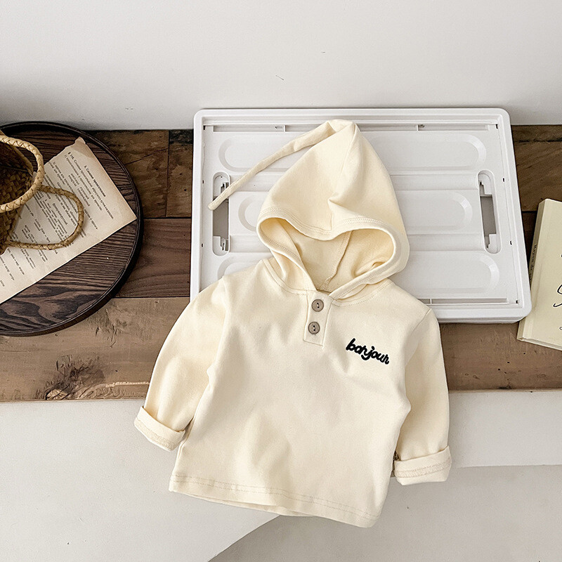 Φούτερ για νεογέννητο μωρό με μακρυμάνικο φθινόπωρο για βρέφη Stirpes Φούτερ για αγόρια κορίτσια Μαλακά βαμβακερά παιδικά μπλουζάκια καθημερινά