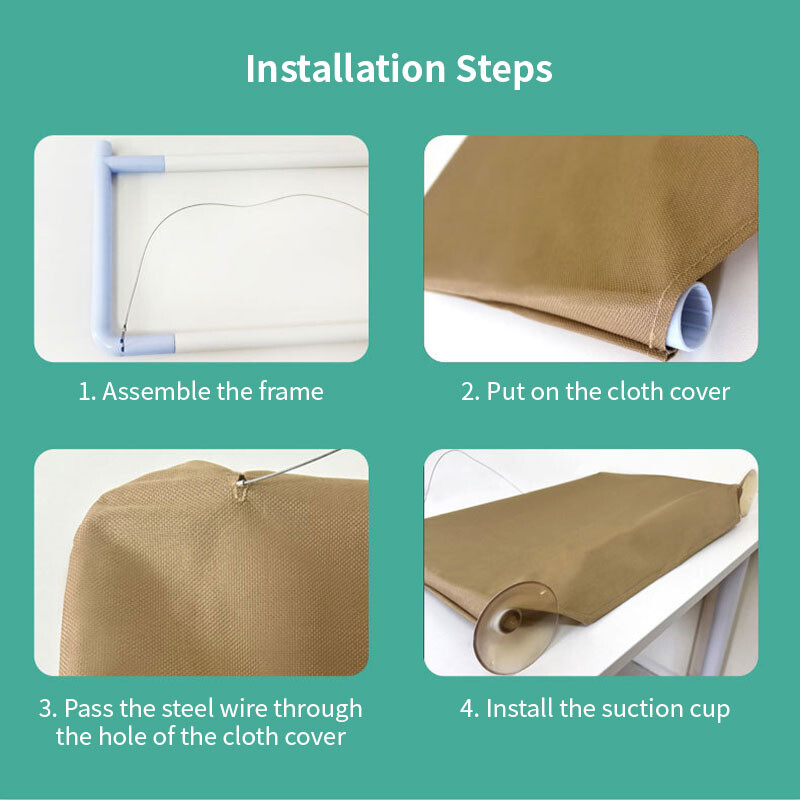 Πτυσσόμενο παράθυρο αιώρα γάτας Κρεβάτι Μαλακό Άνετο που εξοικονομεί χώρο Γάτες Sunny Window Seat Cats Πλαίσιο αναρρίχησης Αξεσουάρ για κατοικίδια