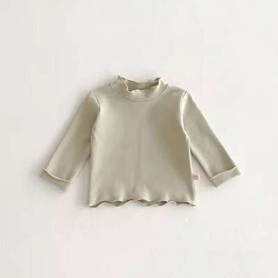 2025. gada pavasara rudens, meiteņu T krekls meitenēm ar garām piedurknēm