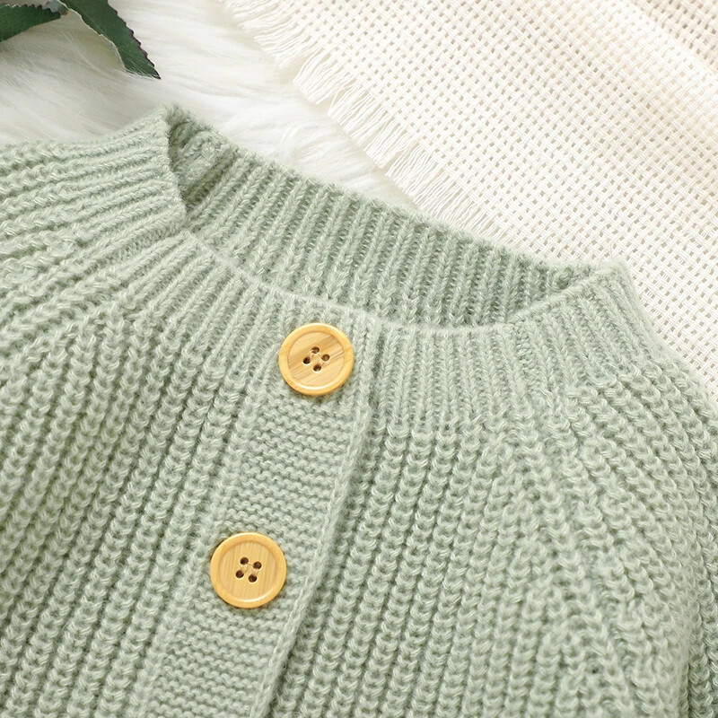 Meiteņu džemperi Trikotāžas zīdaiņu zēnu jaciņa ar garām piedurknēm jaundzimušo bērnu apģērbi Jauki izšūti eža topi Virsdrēbes