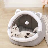 Cat Nest House for Cats Cave Κρεβάτι γατών Κυνοτροφείο Γάτες Four Seasons Universal Semi-Closet Cute and Comfortable Cat Nest Kittens Cave