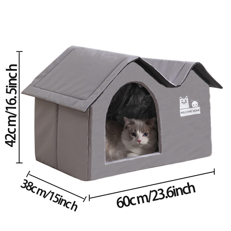 Kivehető macska légkondicionáló ház nyári macska hűtőeszköz Nest Dog Ice House Dog Four Seasons Cat Pet Ice House