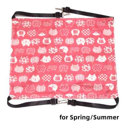 Kaķu kanvas šūpuļtīkls Gulta Mājdzīvnieki Kaķi Suņi Gultas Divpusējas Piekarināmas Gultas Mājdzīvnieku Šūpoles Kāmja Vāvere Kaķa Miega piederumi