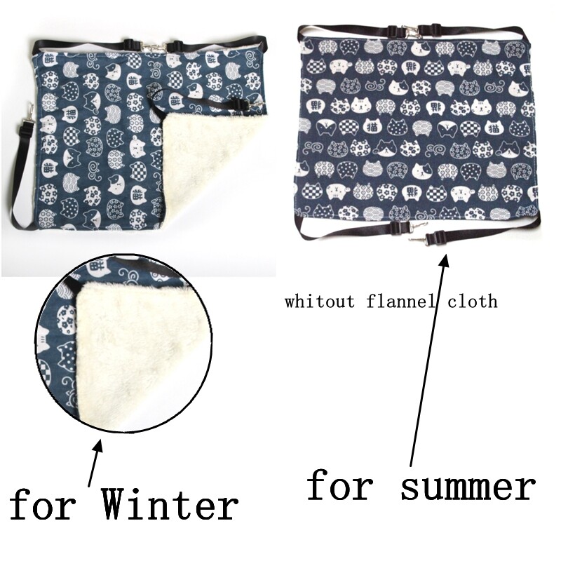 Kaķu kanvas šūpuļtīkls Gulta Mājdzīvnieki Kaķi Suņi Gultas Divpusējas Piekarināmas Gultas Mājdzīvnieku Šūpoles Kāmja Vāvere Kaķa Miega piederumi