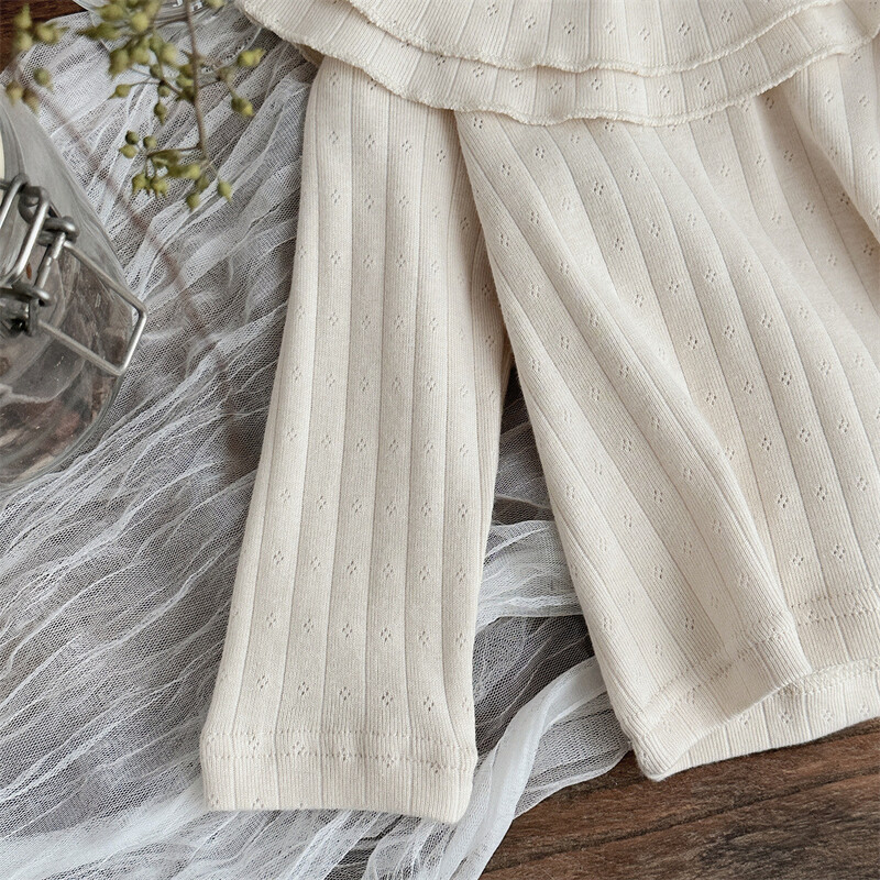 0-18 M zīdaiņu apģērbi, divslāņu T-krekls ar garām piedurknēm, puķaini meiteņu krekliņi