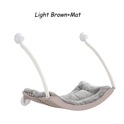 Jaukas kaķu iekarināmas gultas Ērts saulains logs sēdekļa stiprinājuma gultnis 15kg spēcīgs kaķu šūpuļtīkls kaķu gultas plaukts sēdekļa šūpuļtīkls kaķiem