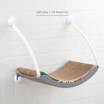 Jaukas kaķu iekarināmas gultas Ērts saulains logs sēdekļa stiprinājuma gultnis 15kg spēcīgs kaķu šūpuļtīkls kaķu gultas plaukts sēdekļa šūpuļtīkls kaķiem